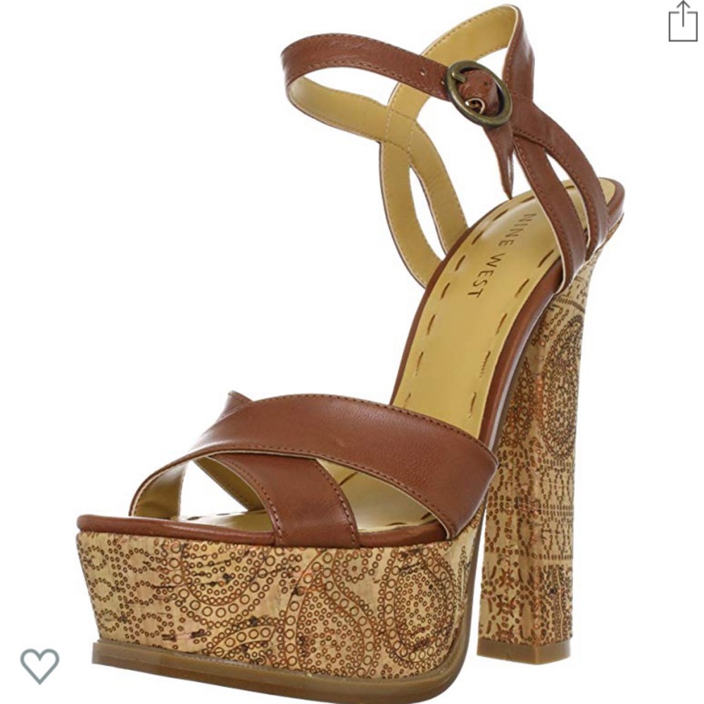 NW “Magnetic” Funky Hippie Platform Cork Sandal